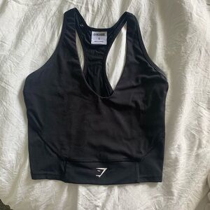 Gym shark black tank size S